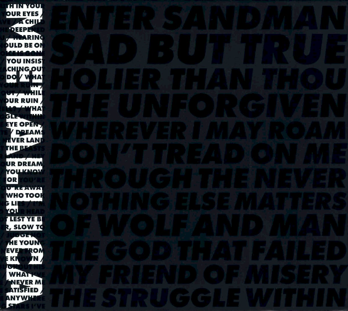 Various Artists — The Metallica Blacklist cover